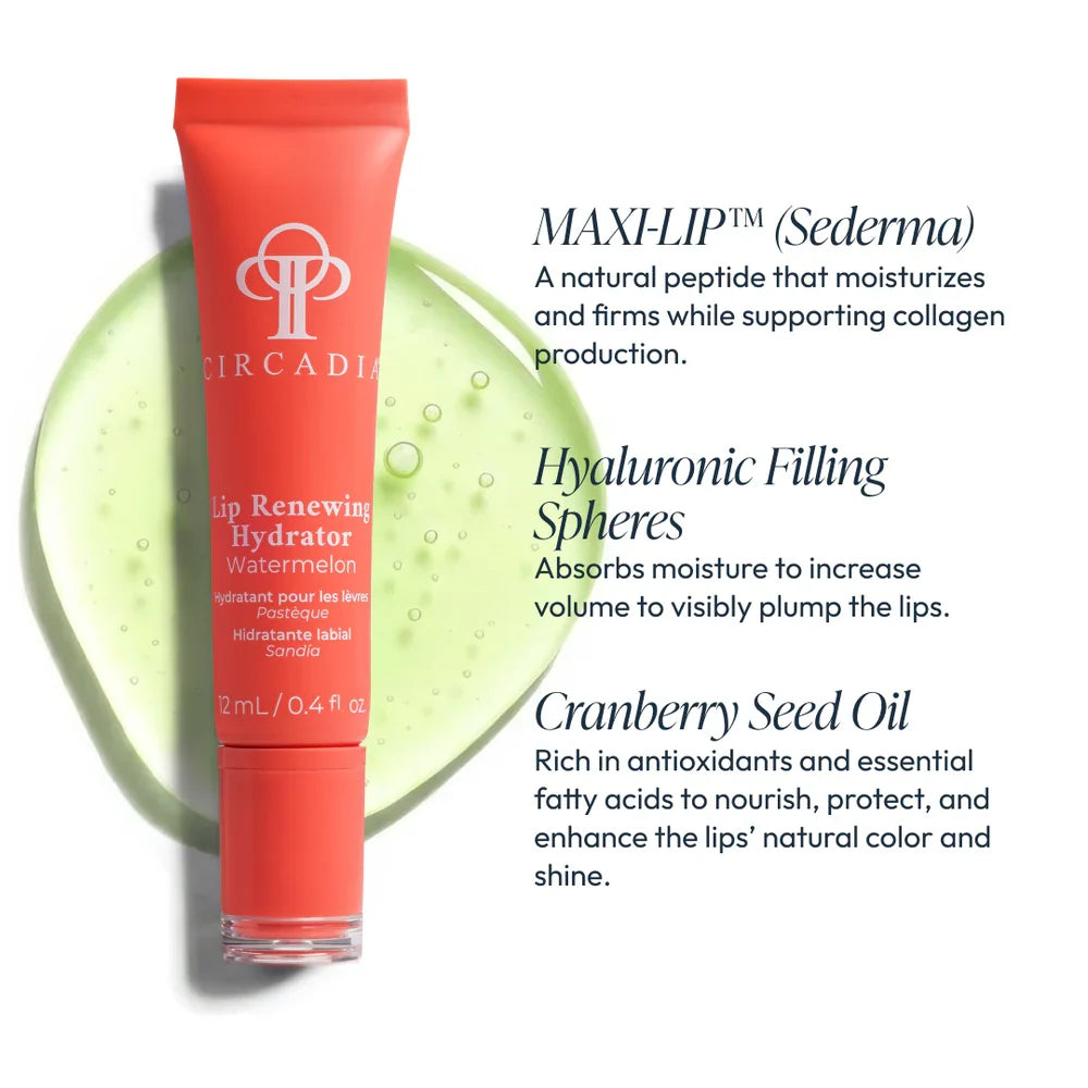 Circadia Lip Renewing Hydrator Watermelon 12 ml