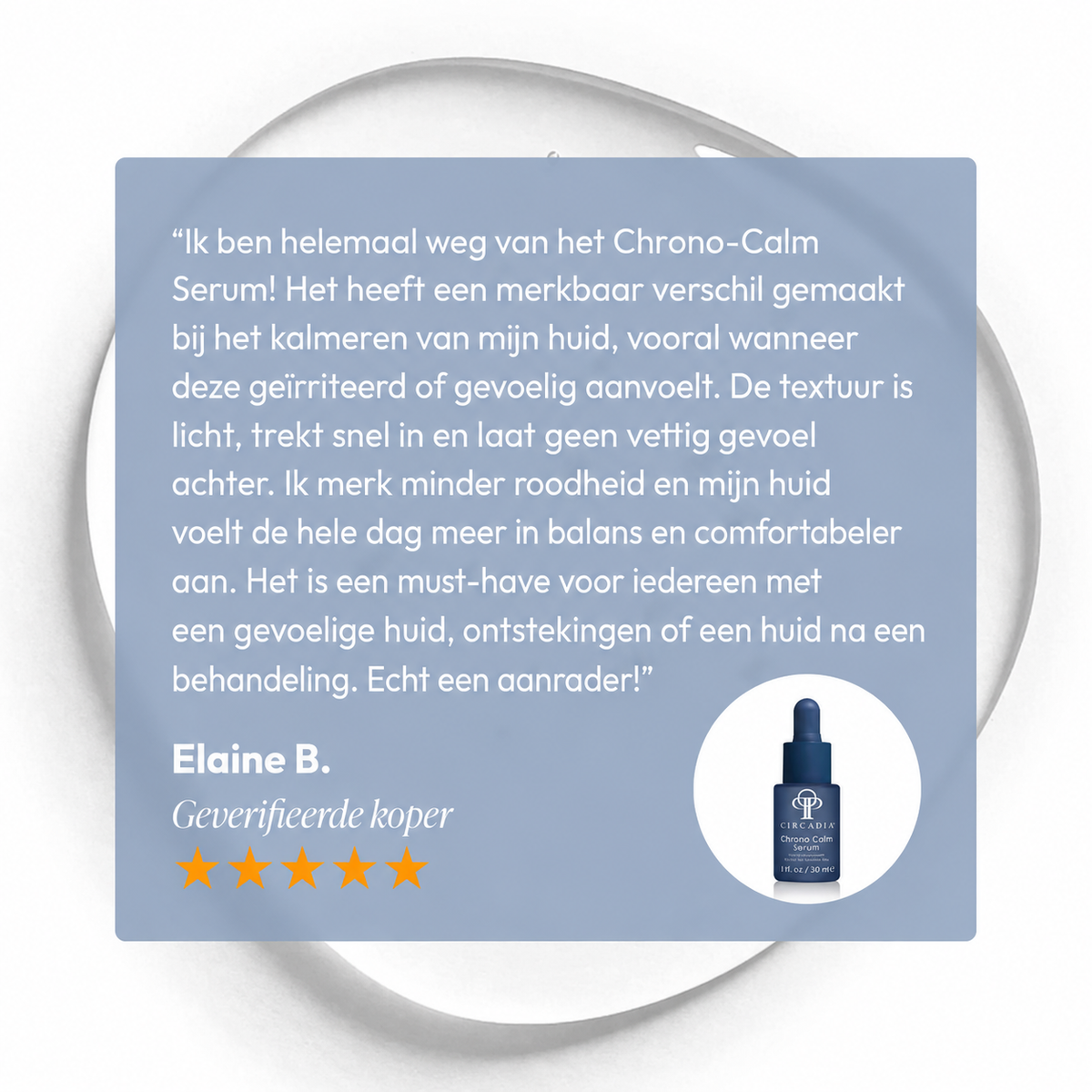 Circadia Chrono-Calm Calming Facial Serum 15 ml