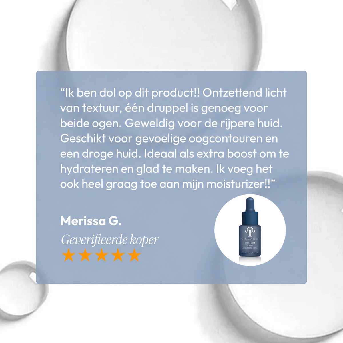Circadia Eye Lift Serum 15 ml