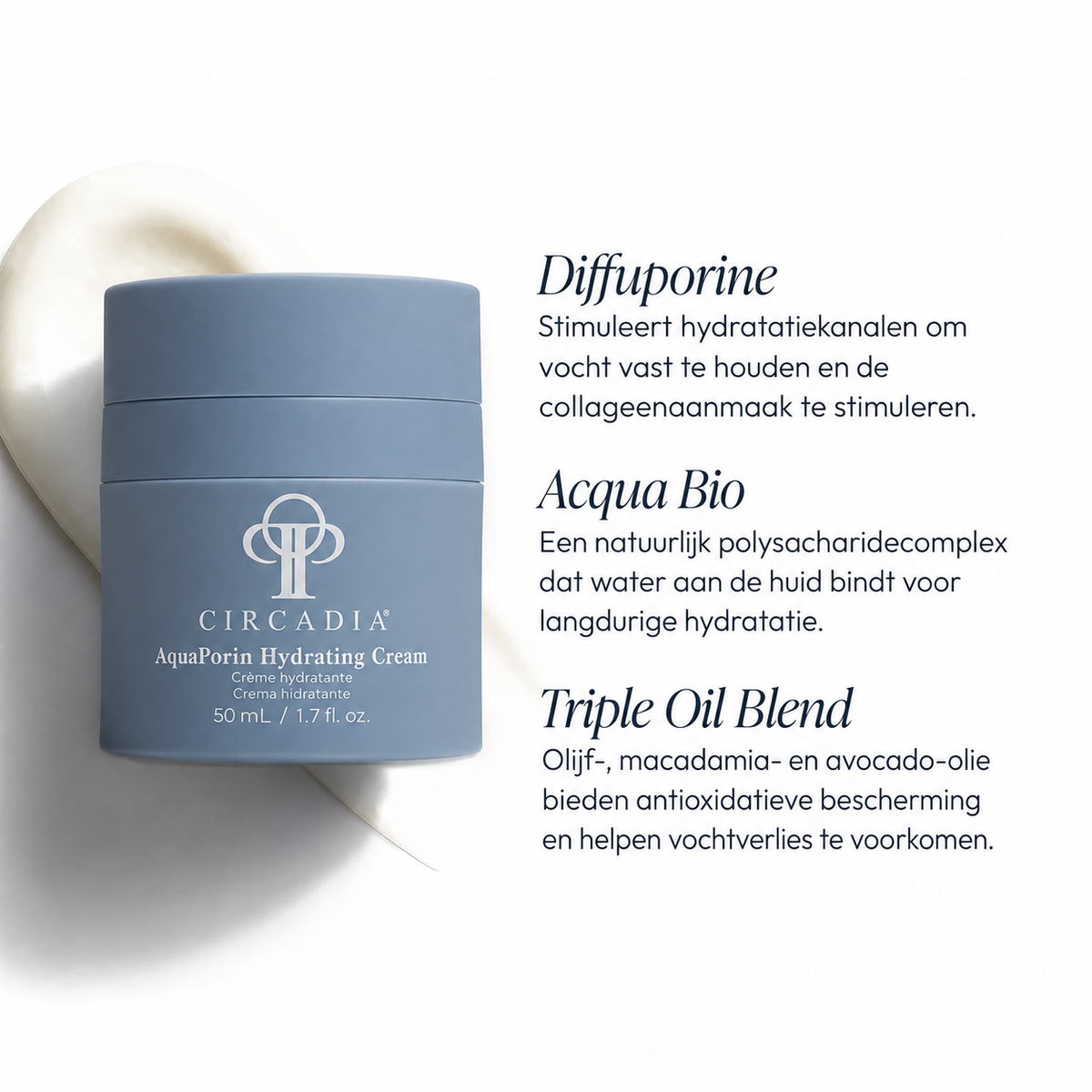 Circadia AquaPorin Hydrating Cream 50 ml